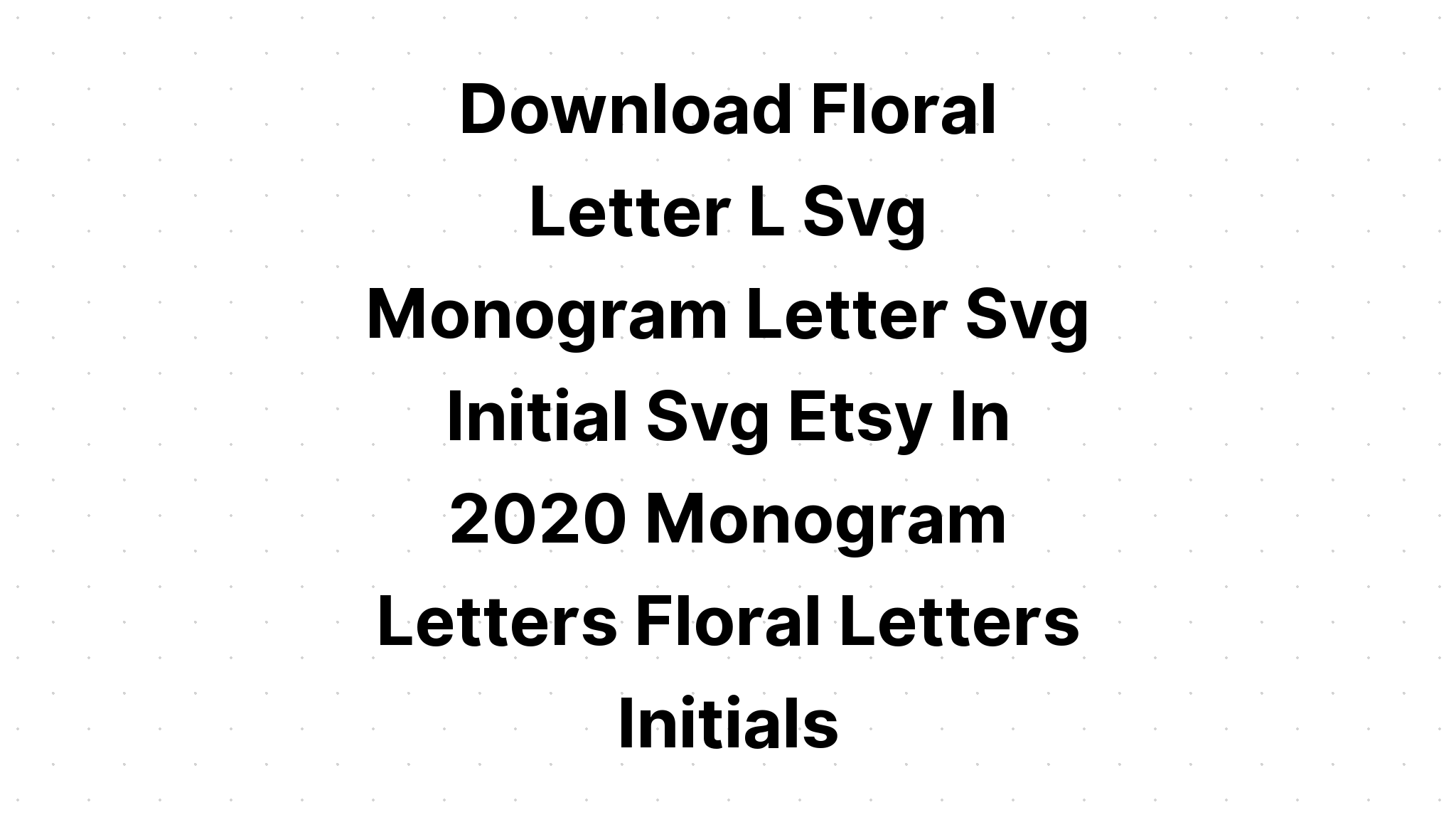 Download Family Initials Name Az Svg Eps Ai SVG File